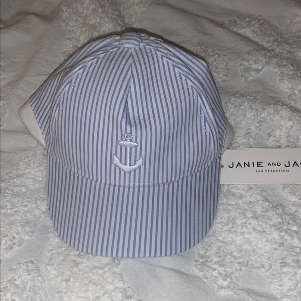 Boys Janie and Jack baseball cap 6-12 mos